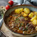 Bauerntopf mit Hackfleisch und Kartoffeln