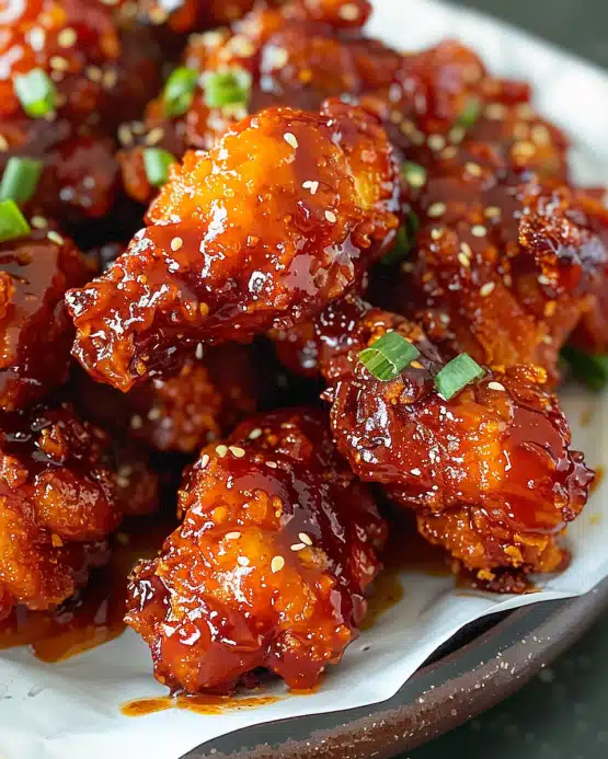 Süß-scharfes Koreanisches Fried Chicken