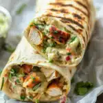 Chipotle Ranch Grilled Chicken Burrito