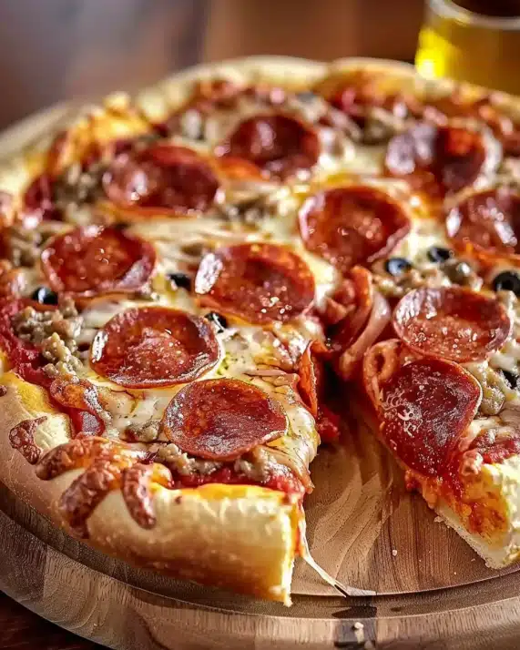 Deep-Dish Pizza Pie: herzhafter Genuss