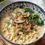 Cremiges Pilz-Ramen