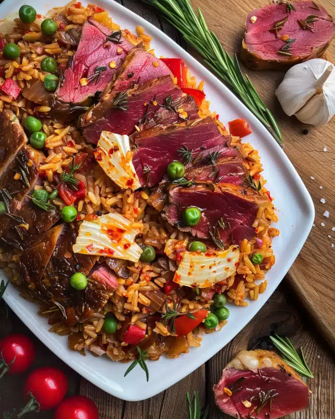 Serbisches Reisfleisch – Würziges One-Pot-Gericht mit Hähnchen