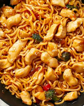 Teriyaki-Hähnchen-Pfanne: Schnelles und gesundes Abendessen