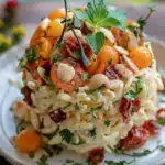 Marinierter getrockneter Tomaten-Bohnen-Salat
