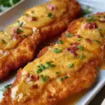 Überbackene Partyschnitzel