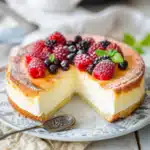 Klassischer cremiger Käsekuchen nach Papas Rezept