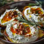 Gefüllte Süßkartoffeln mit Burrata