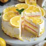Zitronen-Torte mit Joghurt
