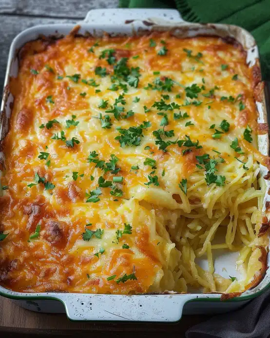 Spaghetti Auflauf