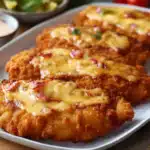 Überbackene Partyschnitzel