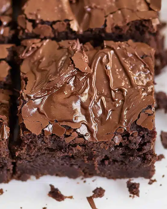 Bakery Style Brownies ohne Kakaopulver