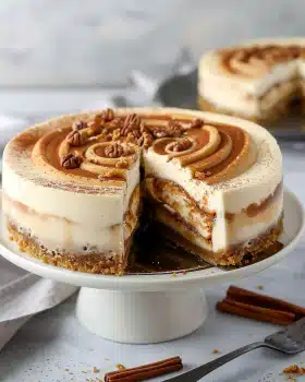 Cinnamon Roll Cheesecake – Himmlisches Dessert