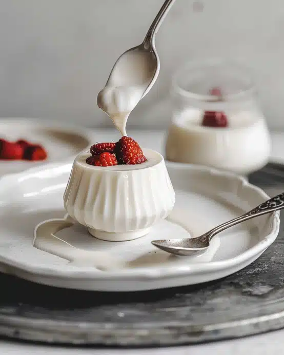 Klassische Vanille-Panna Cotta
