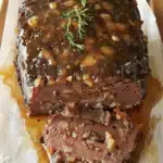 Hackbraten auf dem Herd