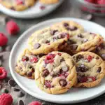 Raspberry Chocolate Chip Cookies