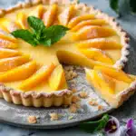 Mango-Curd-Tarte – Ein tropischer Genuss