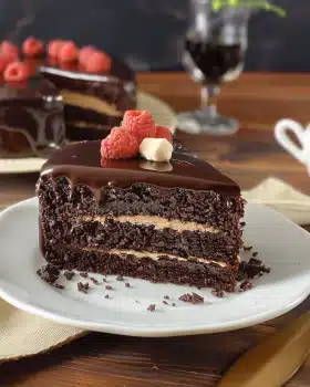 Saftiger Schokoladenkuchen