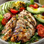 Paleo Gegrillter Hühnchen-Cobb-Salat