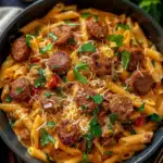 One Pot Cremige Cajun-Wurst-Pasta