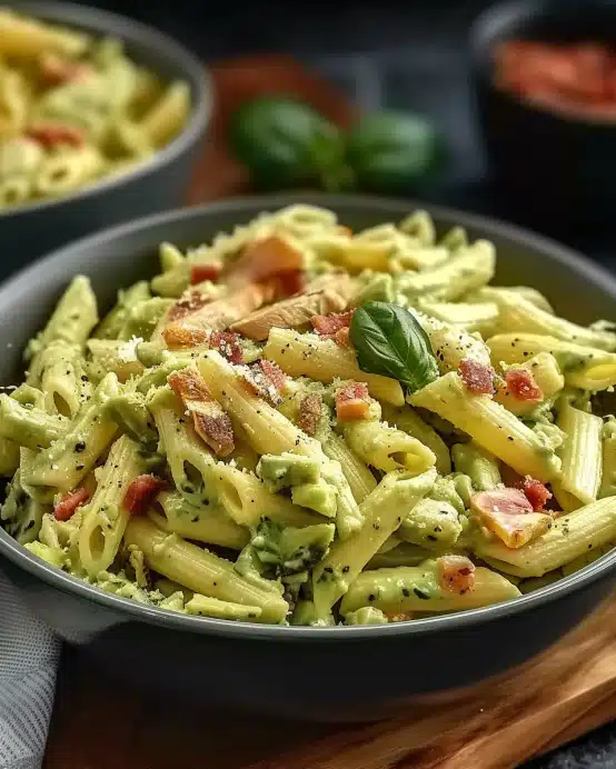 Die beste cremige Avocado-Pasta