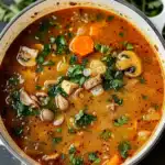 Ungarische Pilzsuppe