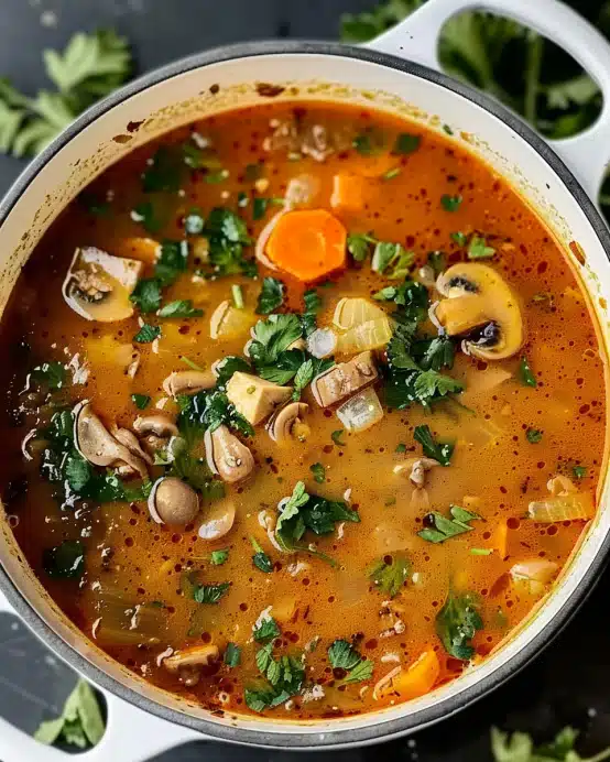 Ungarische Pilzsuppe