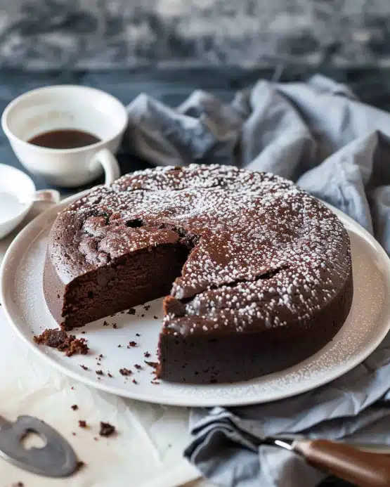 Saftiger Schokokuchen aus der Kastenform