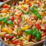 Italienisches Orzo Salat Rezept – einfach lecker