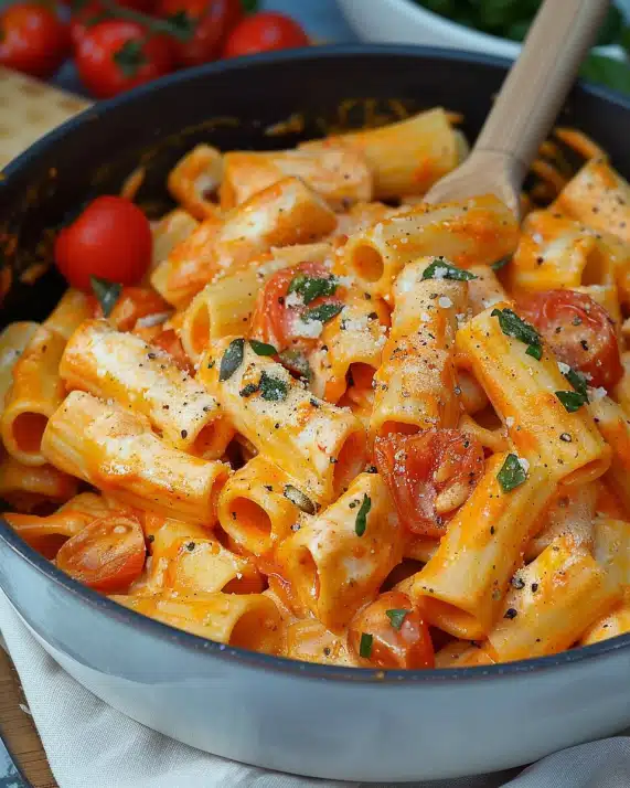 Pasta mit Tomaten-Mascarpone-Sauce – Schnell & Einfach