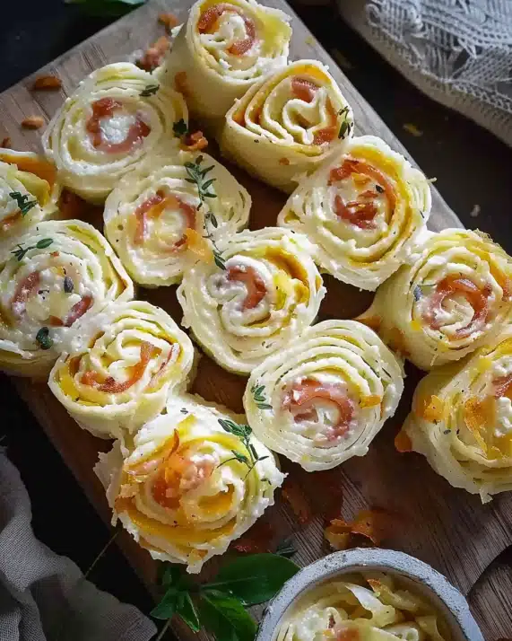 Frischkäse Roll-Ups: Ein köstlicher Snack für jeden Anlass