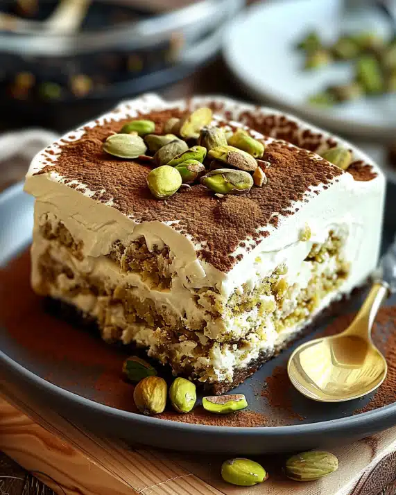 Himmlisches Pistazien-Tiramisu