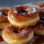 Crème Brûlée Donuts: Soft, Pillowy, and Crunchy