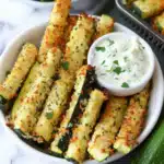 Low-Calorie Air Fryer Zucchini Fries