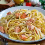 Tagliatelle mit Lachs – al Salmone