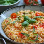 Cremiges Tomatenrisotto – einfaches Rezept