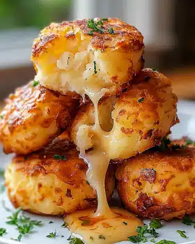 Mashed Potato Cheese Puffs