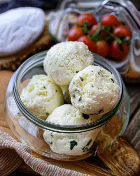 Eingelegter Mozzarella – Antipasti vom Feinsten