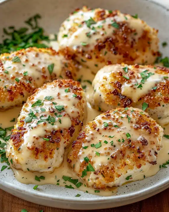 Blitzrezept: Cremiges Parmesan-Hühnchen mit Frischkäse