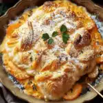 Seelachs überbacken auf Senfmöhren