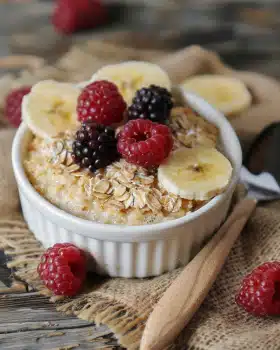 Baked Oats aus dem Airfryer