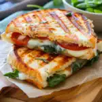 Schnelle Panini aus Brötchenteig
