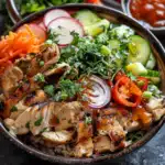 Döner-Bowl mit Hähnchen