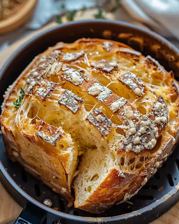 Airfryer Knoblauchbrot