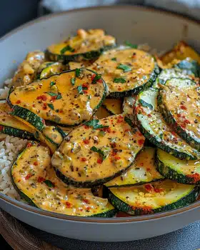 Paprika-Zucchini-Sahne-Hähnchen