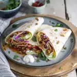 Wraps mit Chili-sin-Carne-Füllung