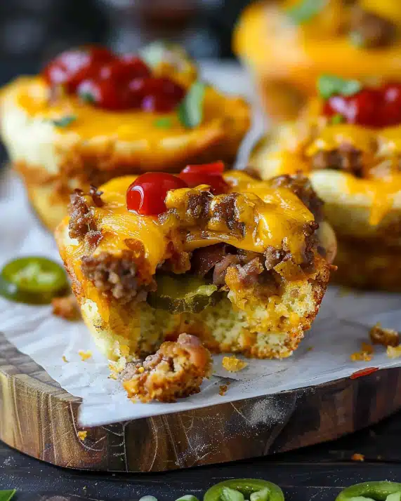 Cheeseburger Muffins