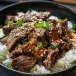 Koreanisches Rindfleisch-Bulgogi