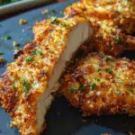 Nachgemachtes Longhorn-Hähnchen mit Parmesan-Kruste