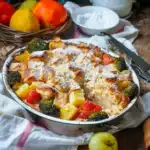 Ofengemüse mit Hähnchen