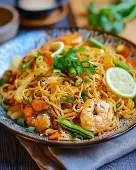 Shio Zitrone Meeresfrüchte Yakisoba